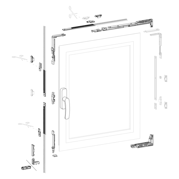 OSCILOBATENTE INVISIVEL 1F GNS 5501 LAC